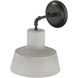 Lloyd 1 Light 11.5 inch Textured Cement Outdoor Wall Sconce